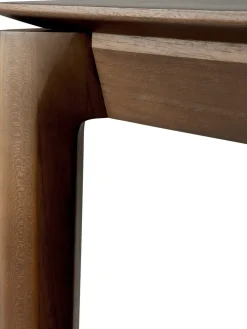 Ethnicraft Benches*Bok bench, Dark stained teak 126 cm Brown