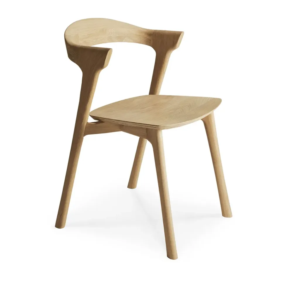Ethnicraft Chairs*Bok Chair, Hardwax oiled oak Beige