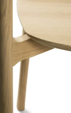 Ethnicraft Chairs*Bok Chair, Hardwax oiled oak Beige