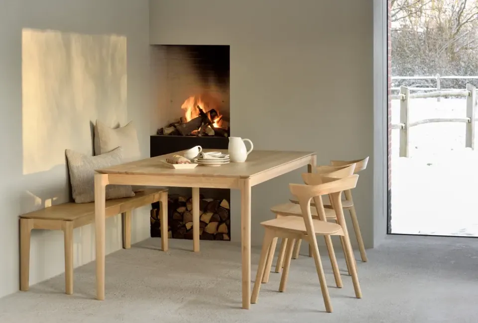 Ethnicraft Chairs*Bok Chair, Hardwax oiled oak Beige