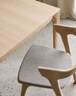Ethnicraft Chairs*Bok Chair, Oak, warm grey Beige