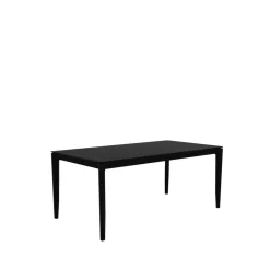 Ethnicraft Dining Tables*Bok dining table 180x90 cm, stained oak Black