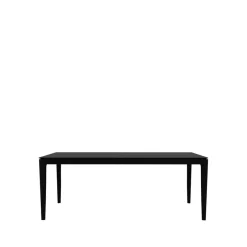 Ethnicraft Dining Tables*Bok dining table 200x95 cm, stained oak Black