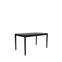 Ethnicraft Dining Tables*Bok dining table 140x80 cm, stained oak Black
