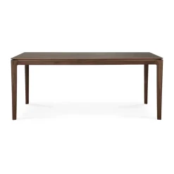 Ethnicraft Dining Tables*Bok dining table 180x90 cm, Lacquered teak Brown