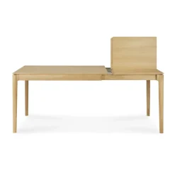Ethnicraft Dining Tables*Bok extendable dining table 120x90 cm, Oak Beige