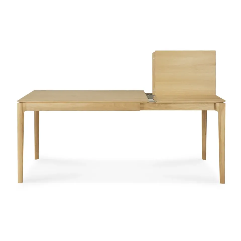 Ethnicraft Dining Tables*Bok extendable dining table 120x90 cm, Oak Beige