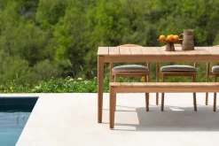 Ethnicraft Stools*Bok outdoor bench, Teak 162 cm Brown