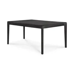 Ethnicraft Table For Outdoor Use*Bok outdoor dining table stained teak, 162x80 cm Black