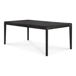 Ethnicraft Table For Outdoor Use*Bok outdoor dining table stained teak, 200x100 cm Black