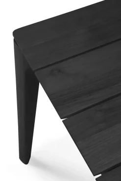 Ethnicraft Table For Outdoor Use*Bok outdoor dining table stained teak, 300x110 cm Black