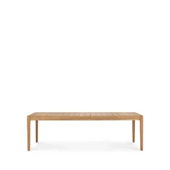 Ethnicraft Table For Outdoor Use*Bok outdoor dining table teak, 250x100 cm Brown