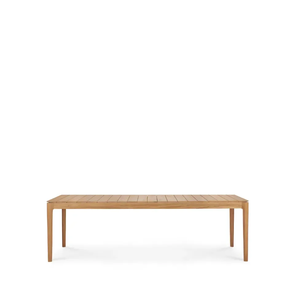Ethnicraft Table For Outdoor Use*Bok outdoor dining table teak, 250x100 cm Brown