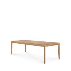 Ethnicraft Table For Outdoor Use*Bok outdoor dining table teak, 250x100 cm Brown