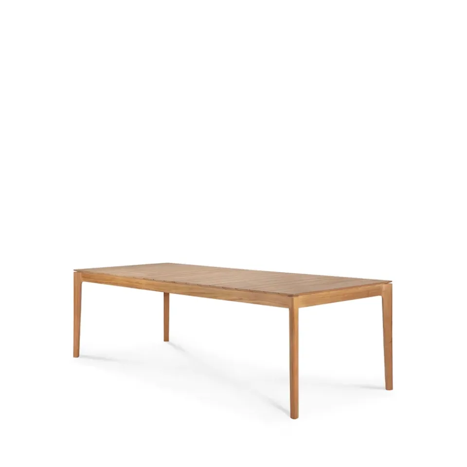 Ethnicraft Table For Outdoor Use*Bok outdoor dining table teak, 250x100 cm Brown