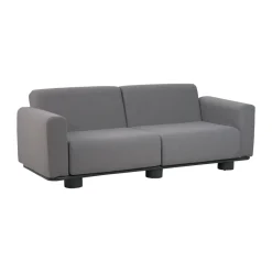 Brafab Garden Sofas & Garden Benches|Balcony Furniture*Bolster sofa, Anthracite-teddy , 2.5-seater Grey