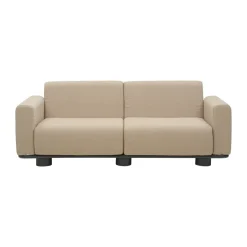 Brafab Garden Sofas & Garden Benches|Balcony Furniture*Bolster sofa, Anthracite-teddy beige, 2.5-seater Grey