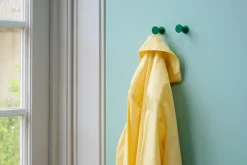 HAY Clothes Hooks & Hangers*Bolt hook 2-pack Ø2.8 cm, Green
