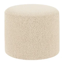 Hem Sitting Poufs*Bon pouf Ø50x41 cm, Eggshell Beige