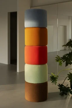 Hem Sitting Poufs*Bon pouf Ø50x41 cm, Peacock Green