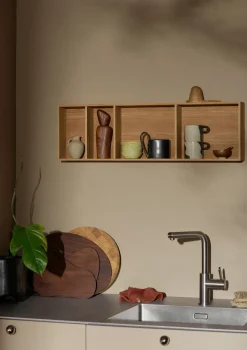 Ferm Living Shelves & Shelving Systems*Bon shelf 36x47 cm, Oiled Oak Brown