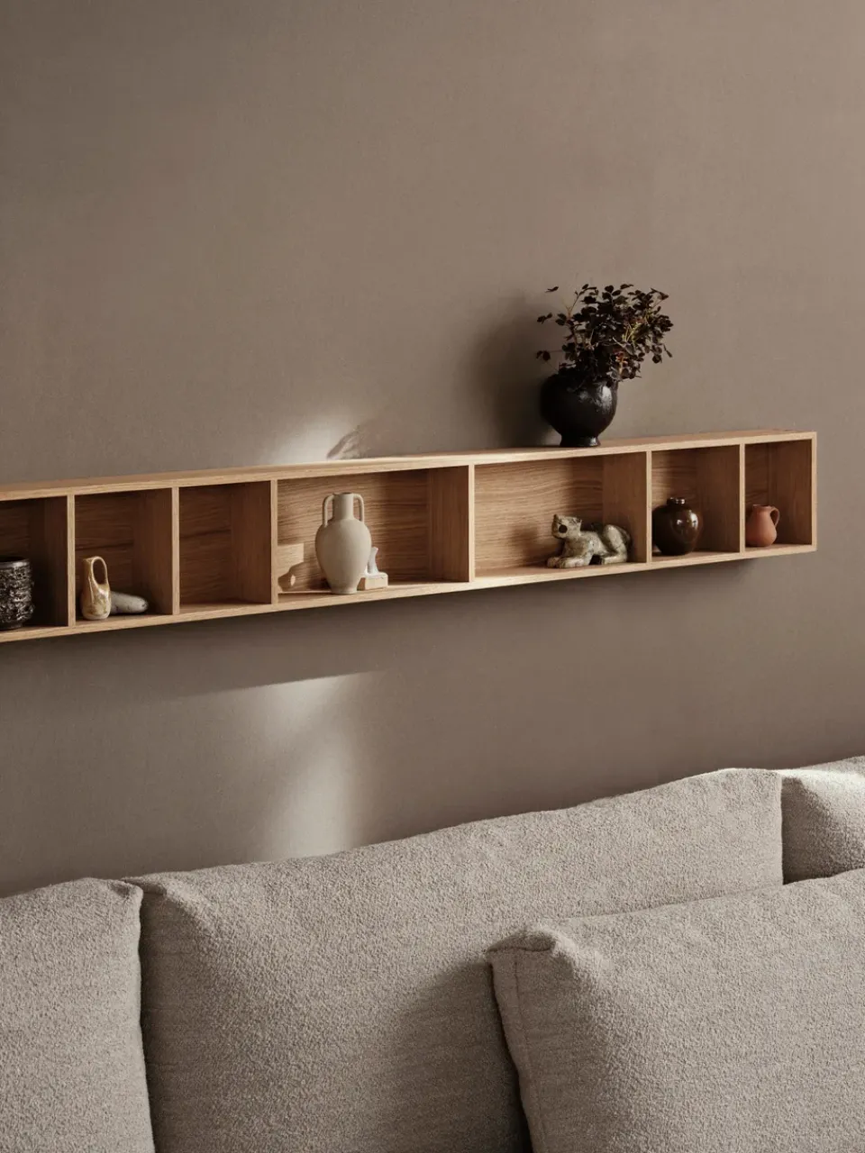 Ferm Living Shelves & Shelving Systems*Bon shelf 138x16 cm, Oiled Oak Brown