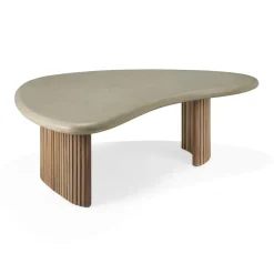Ethnicraft Coffee Tables*Boomerang coffee table, Teak, 90x61 cm Brown