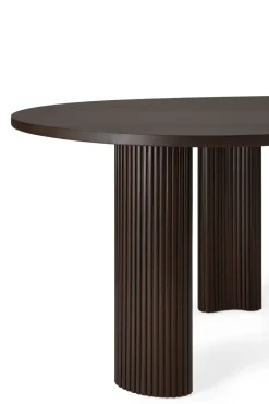 Ethnicraft Desks*Boomerang desk, Dark mahogany, 200x100x76 cm Brown