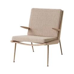 &Tradition Armchairs & Footstools*Boomerang HM2 armchair, Karakorum 003 , white-oiled oak Beige