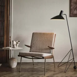 &Tradition Armchairs & Footstools*Boomerang HM2 armchair, Karakorum 003 , white-oiled oak Beige