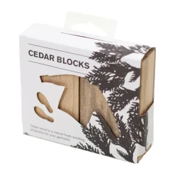 Bosign Furniture Care*scent block in cedarwood, 4-pack White