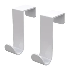 Bosign Clothes Hooks & Hangers*simple J-hook 2-pack, White