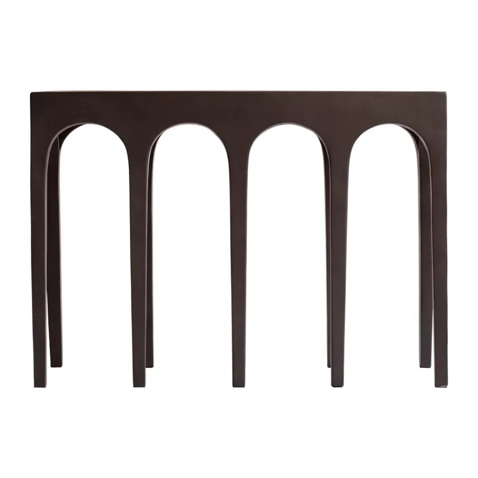 101 Copenhagen Coffee Tables*Bow Console big side table 114x82 cm, Coffee Black