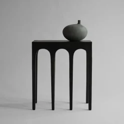 101 Copenhagen Side Tables*Bow Console table 70.5x80 cm, Coffee Brown
