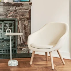 HAY Side Tables*Bowler side table, Cream -granite White