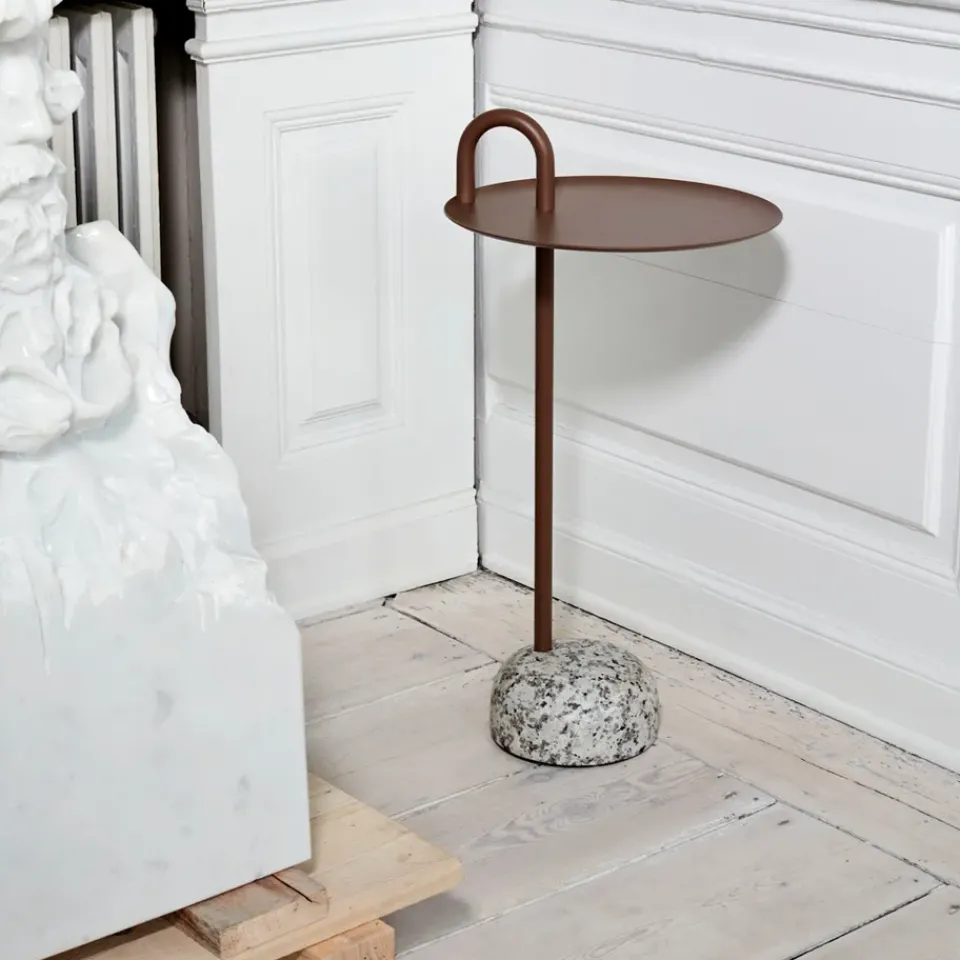 HAY Side Tables*Bowler side table, Pale -granite Brown