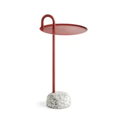 HAY Side Tables*Bowler side table, Tile -granite Red