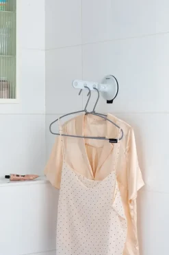 Brabantia Clothes Racks, Coat Stands & Hangers|Clothes Hooks & Hangers*hanger with suction cup, Light Grey