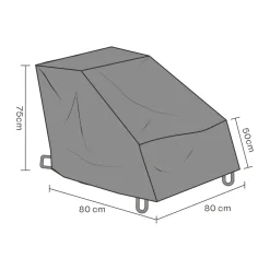 Brafab Garden Details & Accessories*furniture cover armchair, 80 cm Black