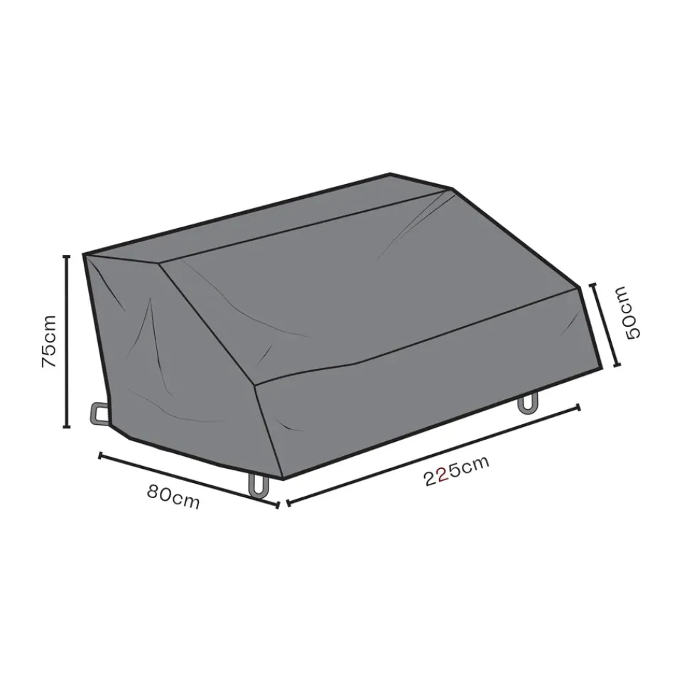 Brafab Garden Details & Accessories*furniture cover sofa, 80 cm Black