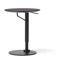 Audo Copenhagen Side Tables*Branch side table Ø45 cm, Brushed steel Black