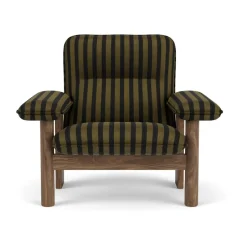 Audo Copenhagen Armchairs & Footstools*Brasilia armchair, Walnut-Cabanon soft Brown