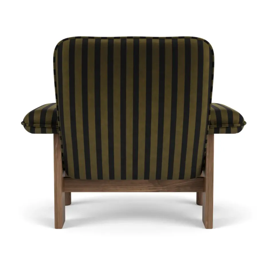 Audo Copenhagen Armchairs & Footstools*Brasilia armchair, Walnut-Cabanon soft Brown