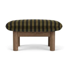 Audo Copenhagen Armchairs & Footstools*Brasilia footstool, Walnut-Cabanon Soft FCL7029-04 Brown