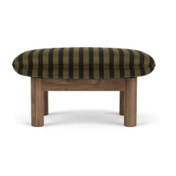 Audo Copenhagen Armchairs & Footstools*Brasilia footstool, Walnut-Cabanon Soft FCL7029-04 Brown