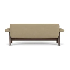 Audo Copenhagen Sofas*Brasilia sofa 2-seats, Dark oak-Audo Bouclé 02 Beige