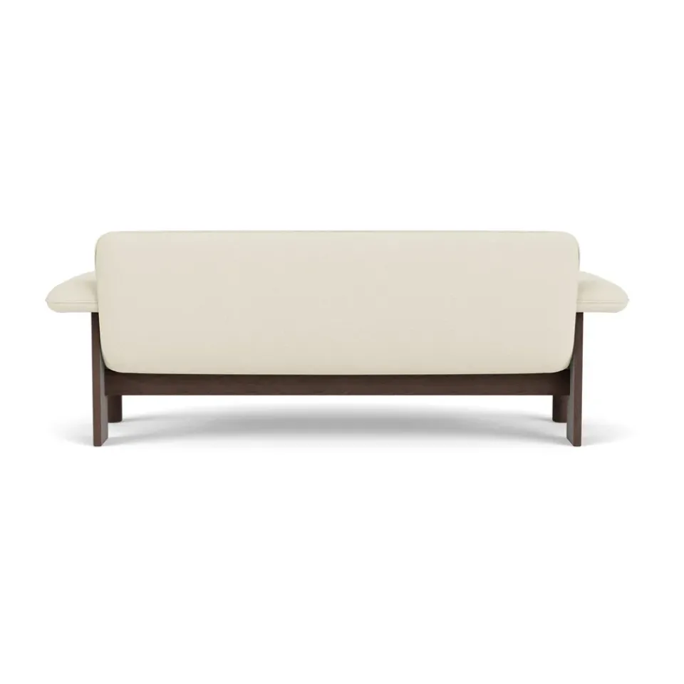 Audo Copenhagen Sofas*Brasilia sofa 2-seats, Dark oak-Baru 0200 White