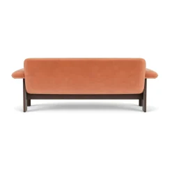 Audo Copenhagen Sofas*Brasilia sofa 2-seats, Dark oak-Avalon 012 Pink