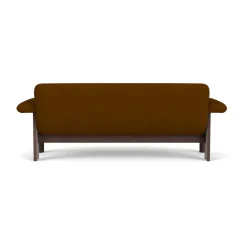 Audo Copenhagen Sofas*Brasilia sofa 2-seats, Dark oak-Baru 0450 Gold-coloured