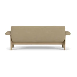Audo Copenhagen Sofas*Brasilia sofa 2-seats, Natural oak-Audo Bouclé 02 Beige